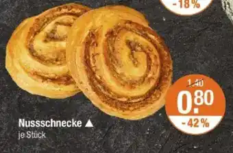 V Markt Nussschnecke ▲ Angebot