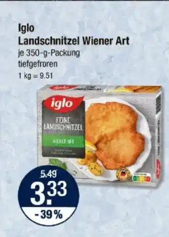 V Markt iglo Landschnitzel Wiener Art Angebot