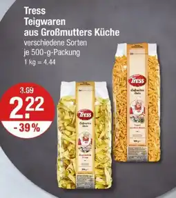 V Markt Tress Teigwaren aus Großmutters Küche Angebot