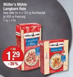 V Markt Müller's Mühle Langkorn Reis Angebot