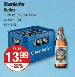 V Markt Oberdorfer Helles Angebot