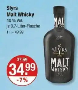 V Markt Slyrs Malt Whisky Angebot