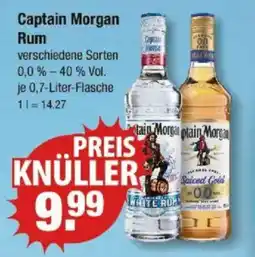 V Markt Captain Morgan Rum Angebot