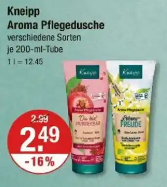 V Markt Kneipp Aroma Pflegedusche Angebot