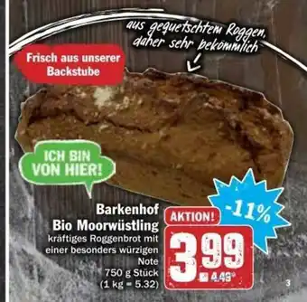 dodenhof Barkenhof Bio Moorwüstling Angebot