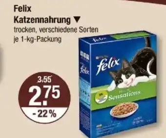 V Markt Felix Katzennahrung Angebot