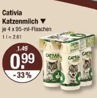 V Markt Cativia Katzenmilch Angebot