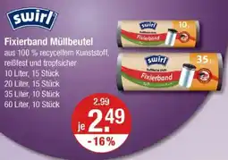 V Markt Fixierband Müllbeutel Angebot