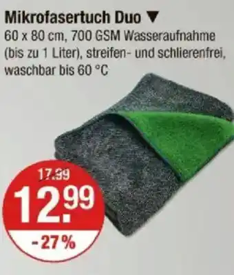 V Markt Mikrofasertuch Duo Angebot