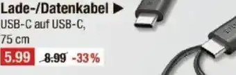 V Markt Lade-/Datenkabel Angebot