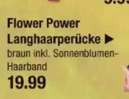 V Markt Flower Power Langhaarperücke Angebot