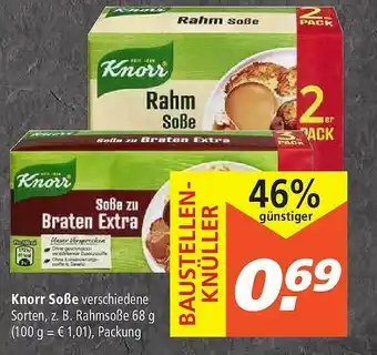 Marktkauf Knorr Soße Angebot