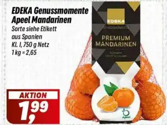 Simmel EDEKA Genussmomente Apeel Mandarinen Angebot