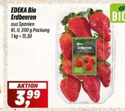 Simmel EDEKA Bio Erdbeeren Angebot