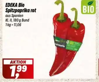 Simmel EDEKA Bio Spitzpaprika rot Angebot