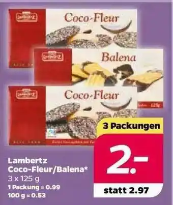 NETTO Lambertz Coco-fleur-balena Angebot