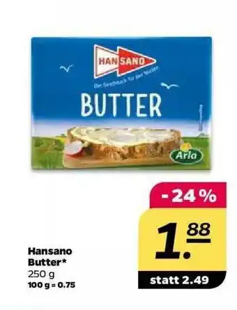 NETTO Hansano Butter Angebot