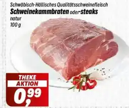 Simmel Schwäbisch-Hällisches Qualitätsschweinefleisch Schweinekammbraten oder-steaks Angebot