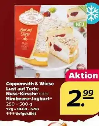 NETTO Coppenrath & Wiese Lust Auf Torte Nuss-kirsche Oder Himbeere-joghurt Angebot