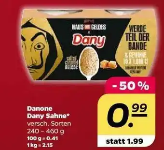 NETTO Danone Dany Sahne Angebot