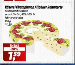 Simmel Käserei Champignon Allgäuer Rahmtorte Angebot