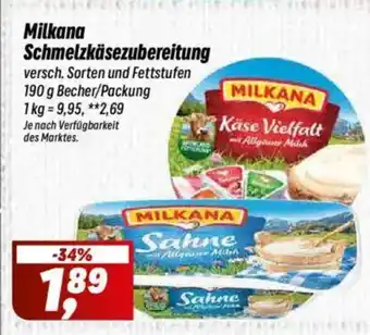 Simmel Milkana Schmelzkäsezubereitung Angebot