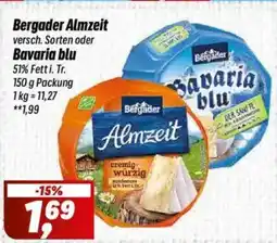 Simmel Bergader Almzeit  Bavaria blu Angebot