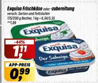 Simmel Exquisa Frischkäse oder -zubereitung Angebot