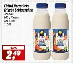 Simmel EDEKA Herzstücke Frische Schlagsahne Angebot