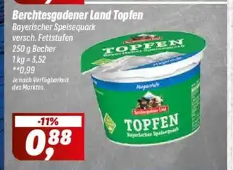 Simmel Berchtesgadener Land Topfen Angebot