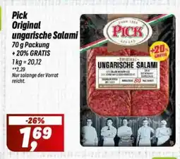 Simmel Pick Original ungarische Salami Angebot