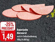 Feneberg Bayerische Bierwurst Angebot