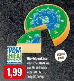 Feneberg VON HIER Bio-Alpenkäse Angebot