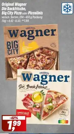 Simmel Original Wagner Die Backfrische, Big City Pizza Angebot