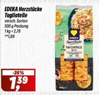 Simmel EDEKA Herzstücke Tagliatelle Angebot