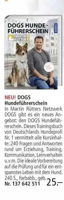 Weltbild Dogs Hundeführerschein Angebot