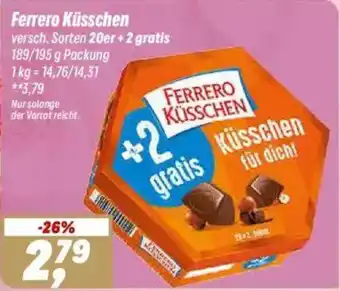 Simmel Ferrero Küsschen Angebot