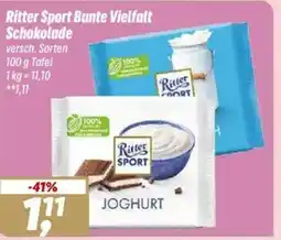 Simmel Ritter Sport Bunte Vielfalt Schokolade Angebot