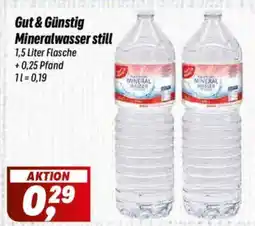 Simmel Gut&Günstig Mineralwasser still Angebot