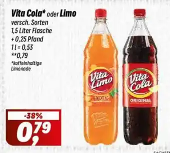 Simmel Vita Cola* oder Limo Angebot