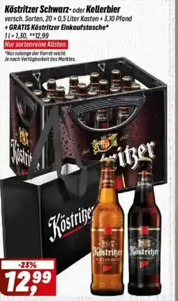 Simmel Köstritzer Schwarz- oder Kellerbier Angebot