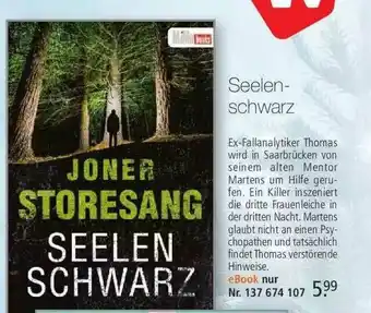 Weltbild Joner Storesang Seelen Schwarz Angebot