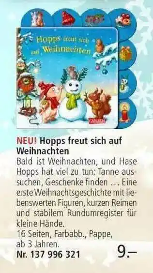 Weltbild Hopps Freut Sich Auf Weihnachten Angebot