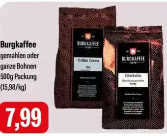 Feneberg Burgkaffee Kaffee Crema Angebot