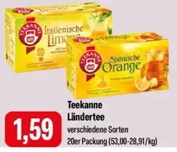 Feneberg Teekanne Ländertee Angebot