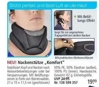 Weltbild Nackenstütze „komfort“ Angebot