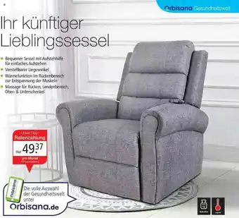 Weltbild Orbisana Ihr Künftiger Lieblingssessel Angebot