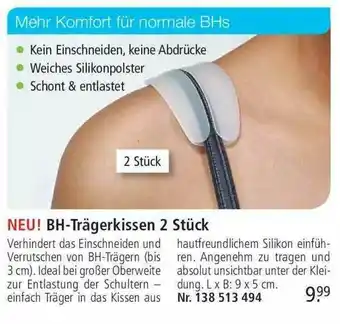 Weltbild BH-trägerkissen 2 Stück Angebot