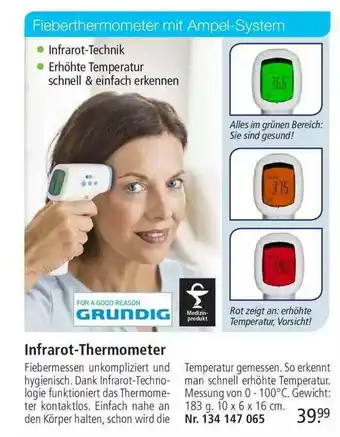 Weltbild Grundig Infrarot-thermometer Angebot