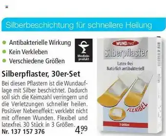 Weltbild Wundmed Silberpflaster, 30er-set Angebot